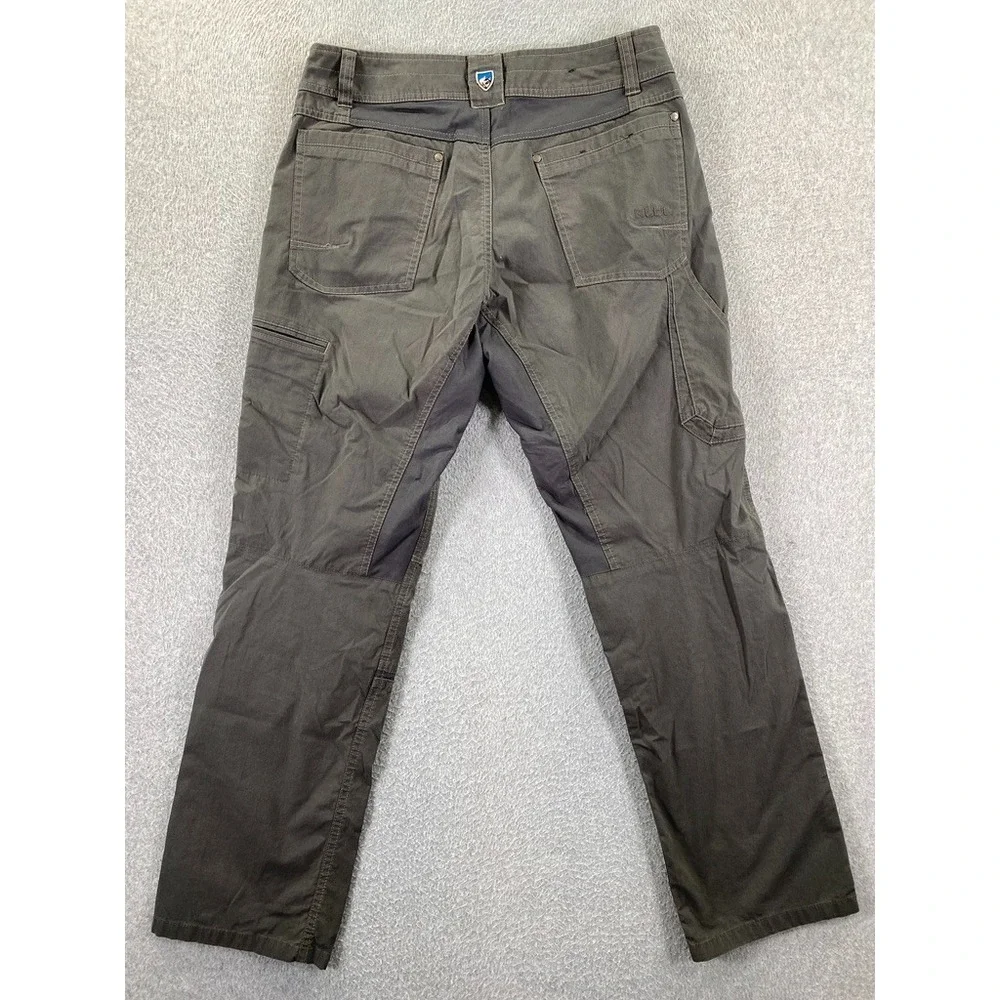 KUHL Pants Mens 32x30 Radikl Dark Grey Enduro Fabric Hybrid Stretch Hiking